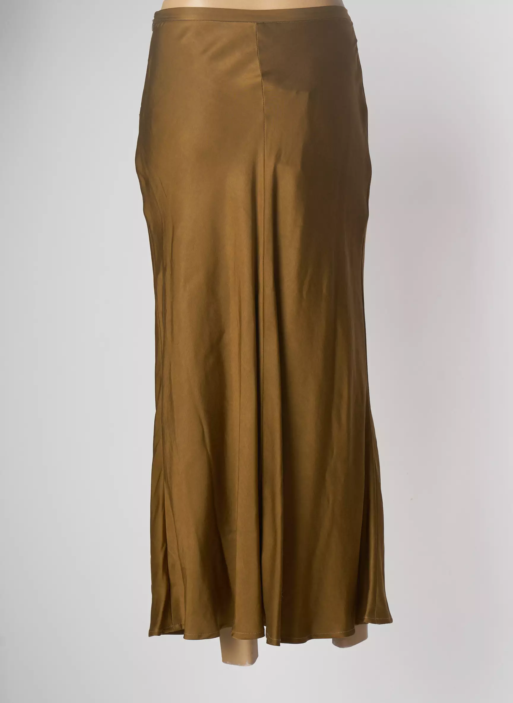Pomandere Jupes Longues Femme couleur jaune
