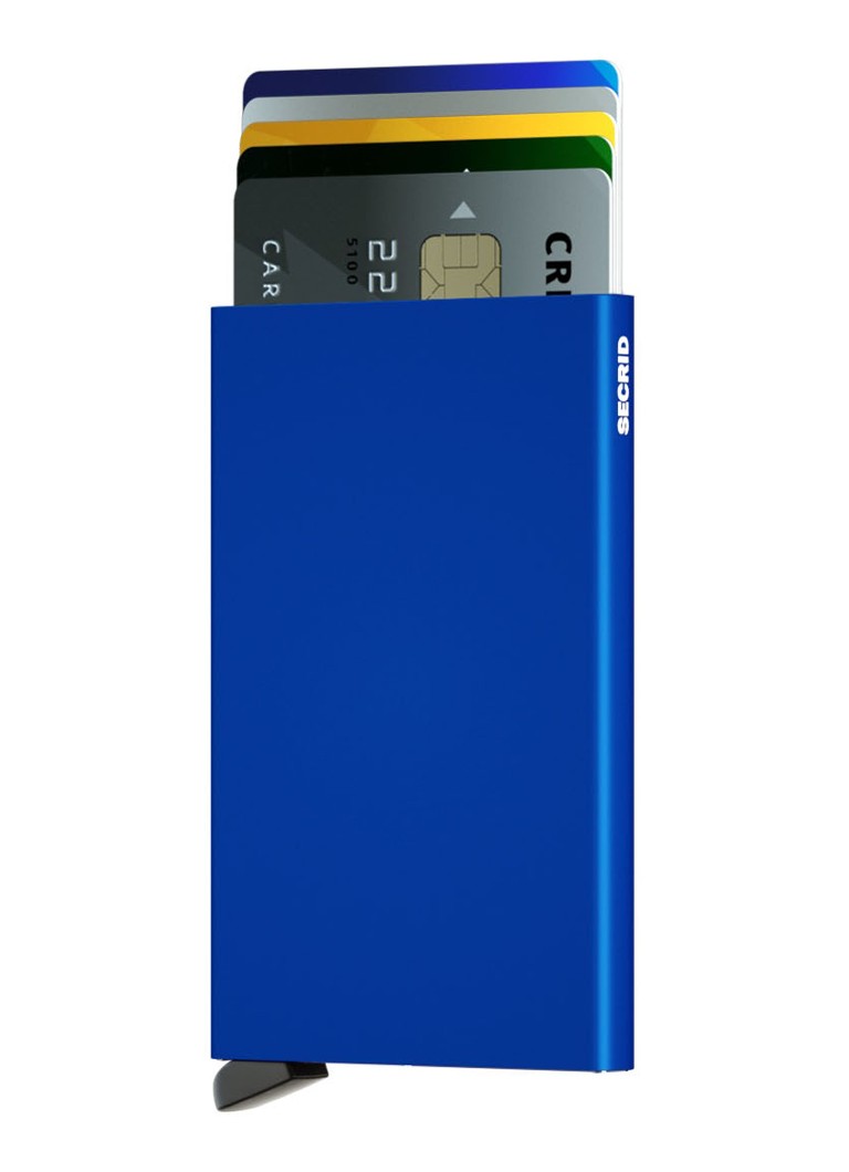 Portofel Secrid Cardprotector din aluminiu pentru carduri de credit.