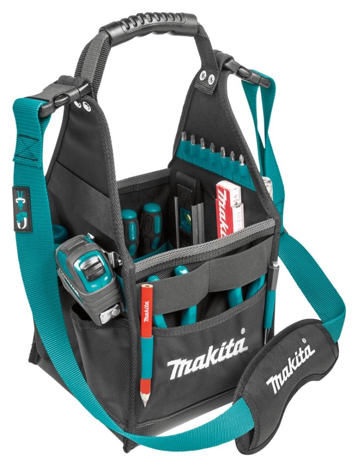 Offene Werkzeugtasche „Makita Accessories E-15453“.