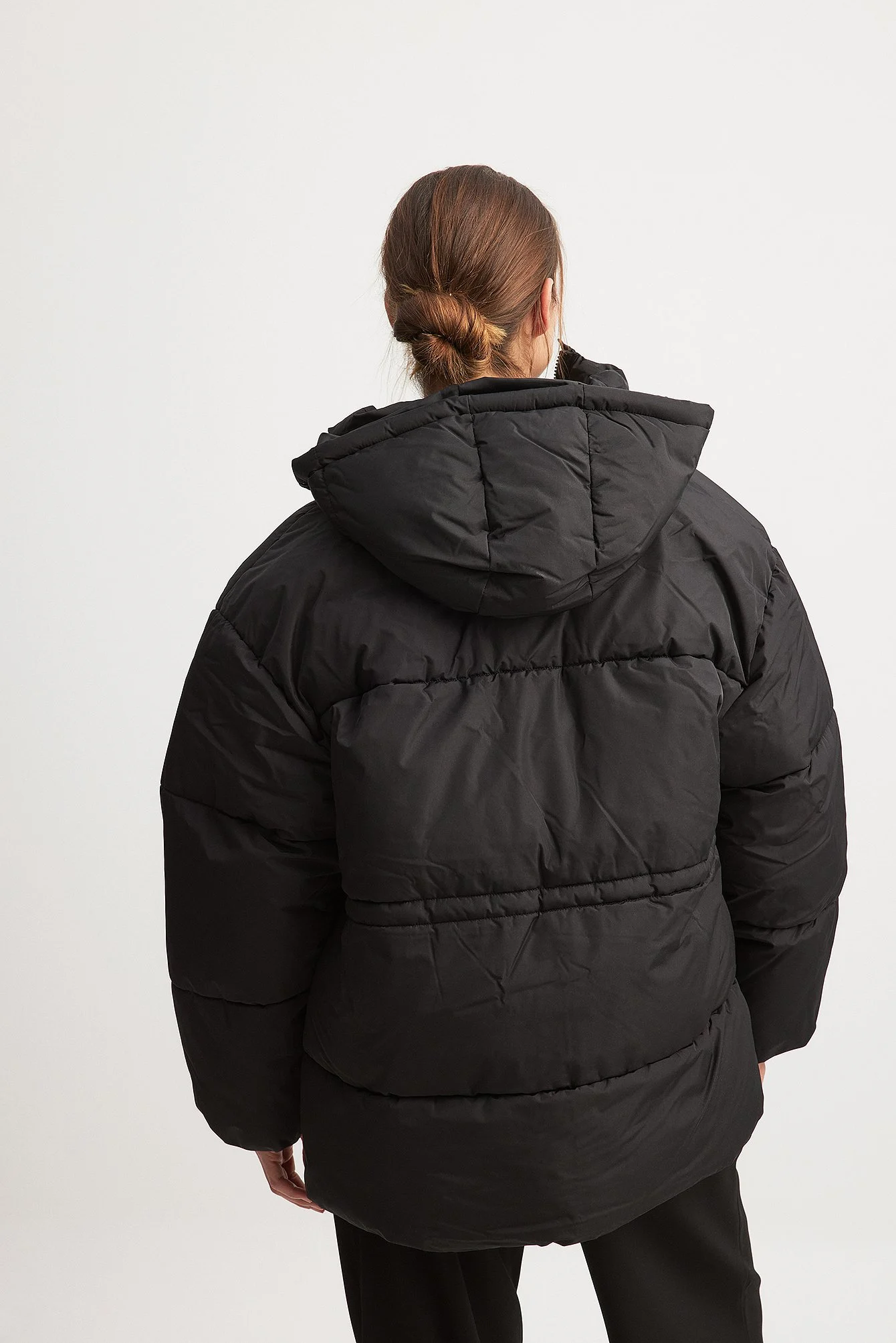 Oversized wattierte Jacke