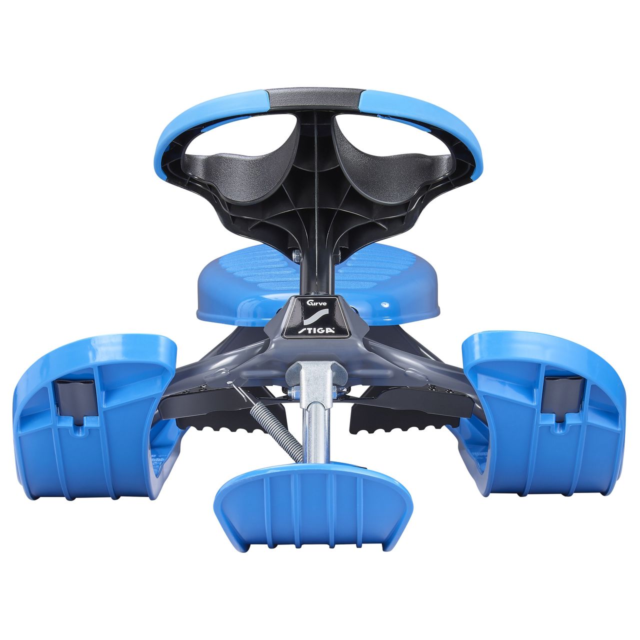 STIGA Snow Racer Lenkschlitten Graphite Blue