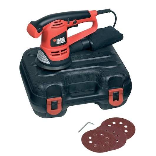 Orbitálna brúska Black & Decker KA191EK-QS 125 mm 480 W