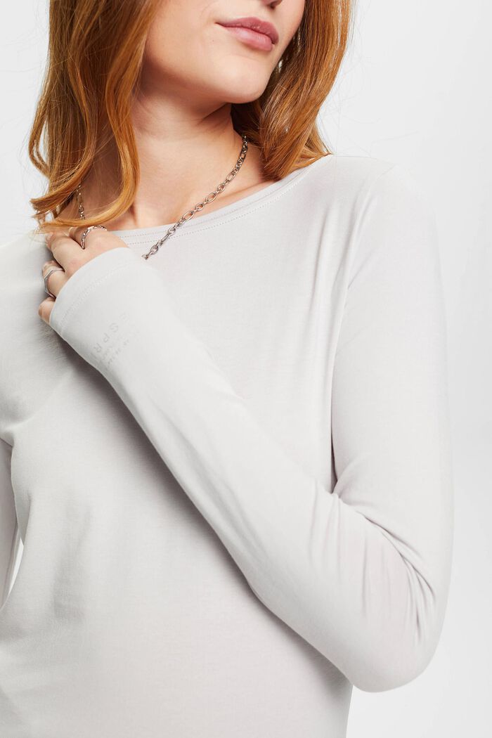 Longsleeve mit Rundhalsausschnitt