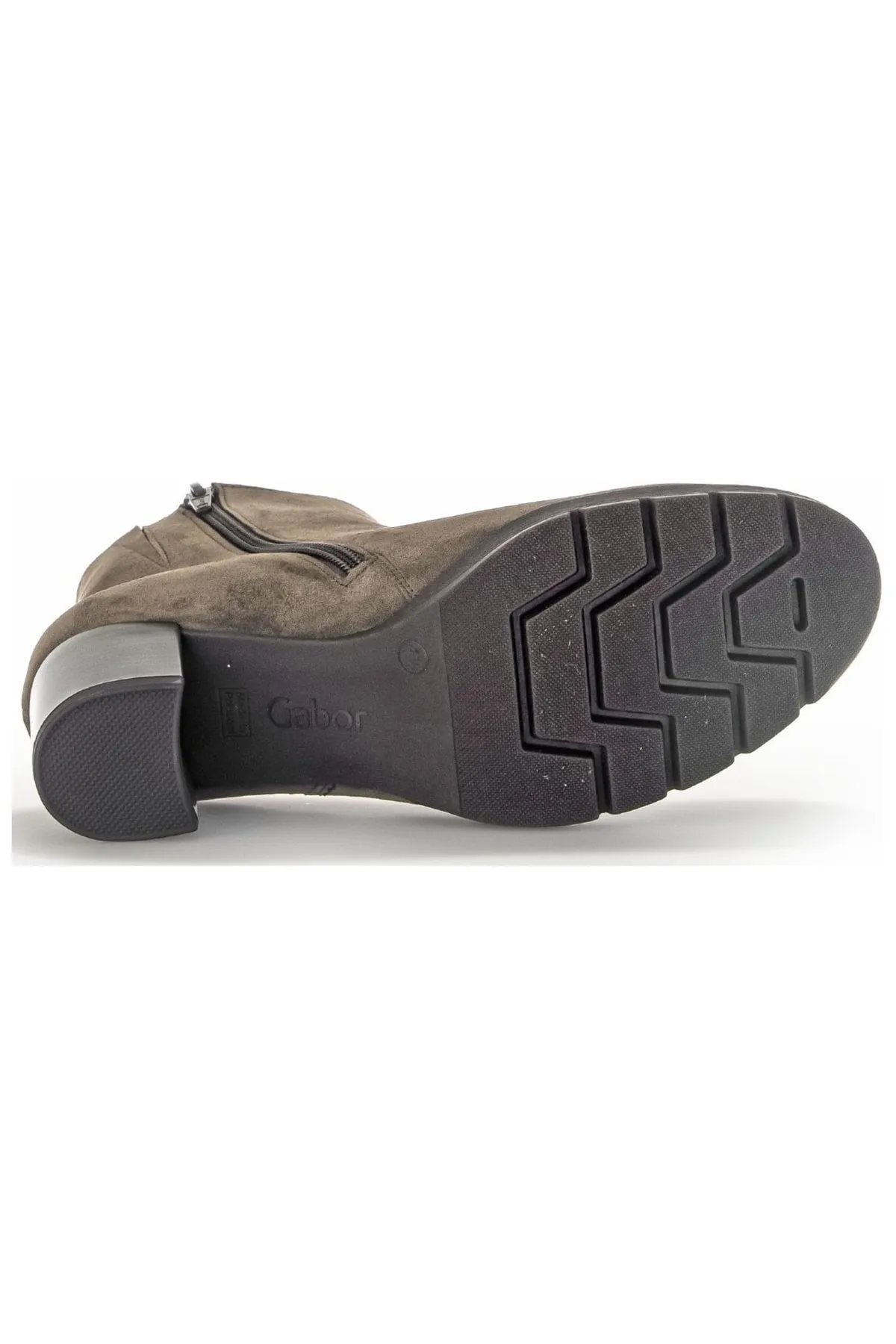 GABOR  Stiefelette - Braun - Blockabsatz