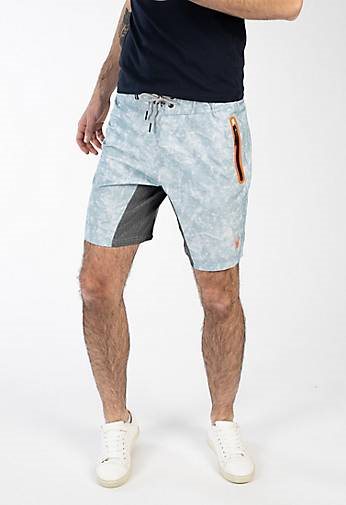 Spyder Zweifarbige Herren-Badeshorts