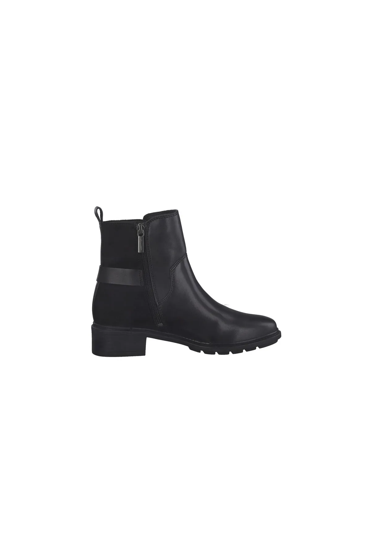 Tamaris  Stiefelette - Schwarz - Blockabsatz