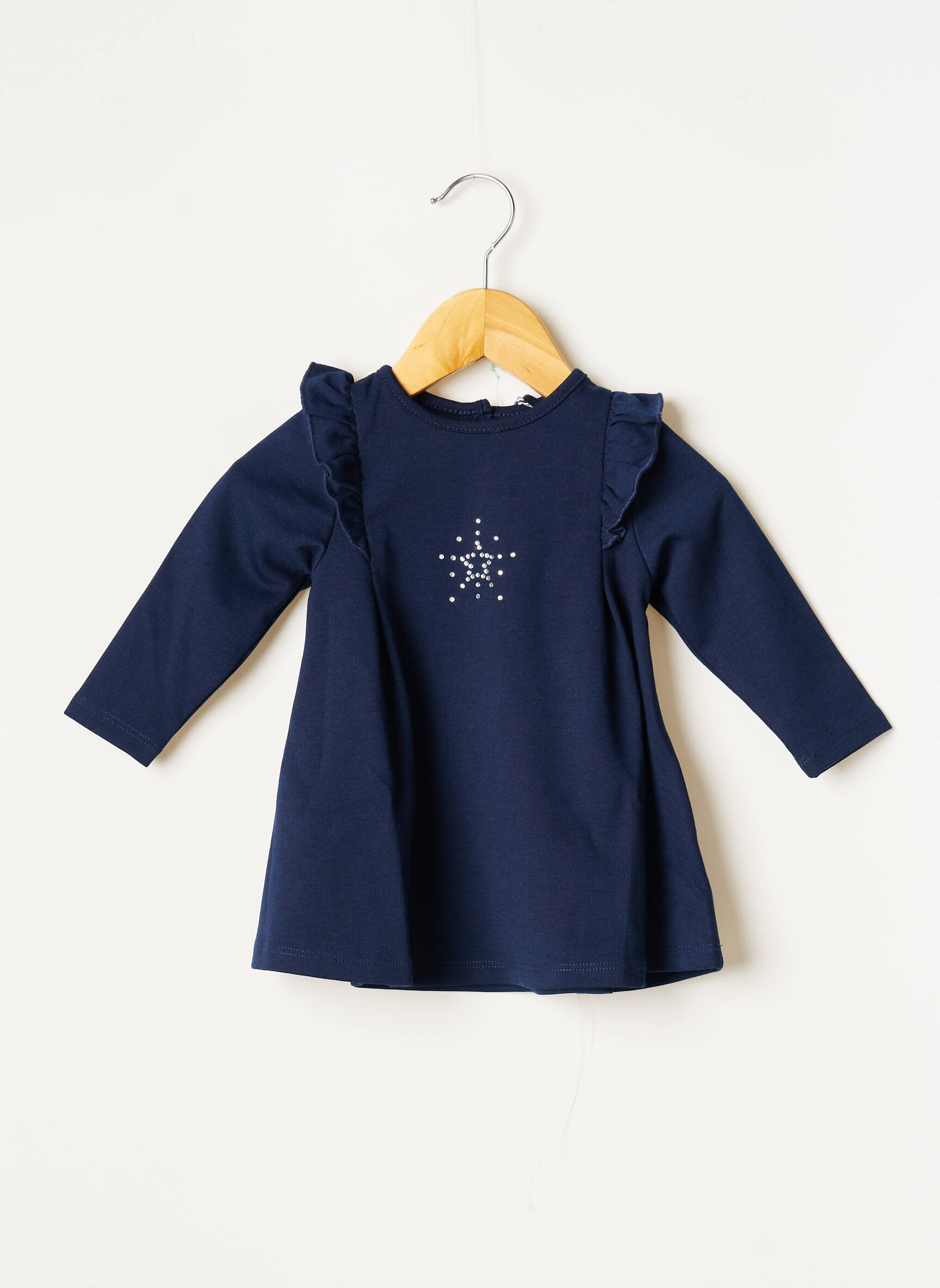 3 Pommes Robes Mi Longues Fille couleur noir