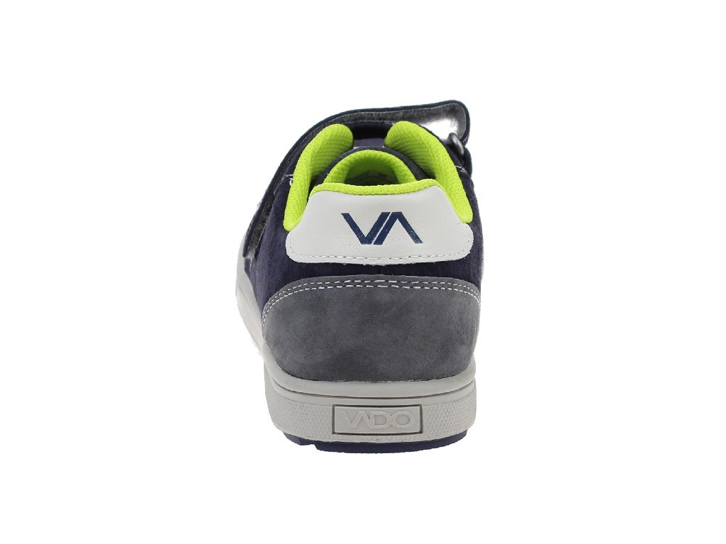 VADO Jungen Halbschuhe blau 92606
