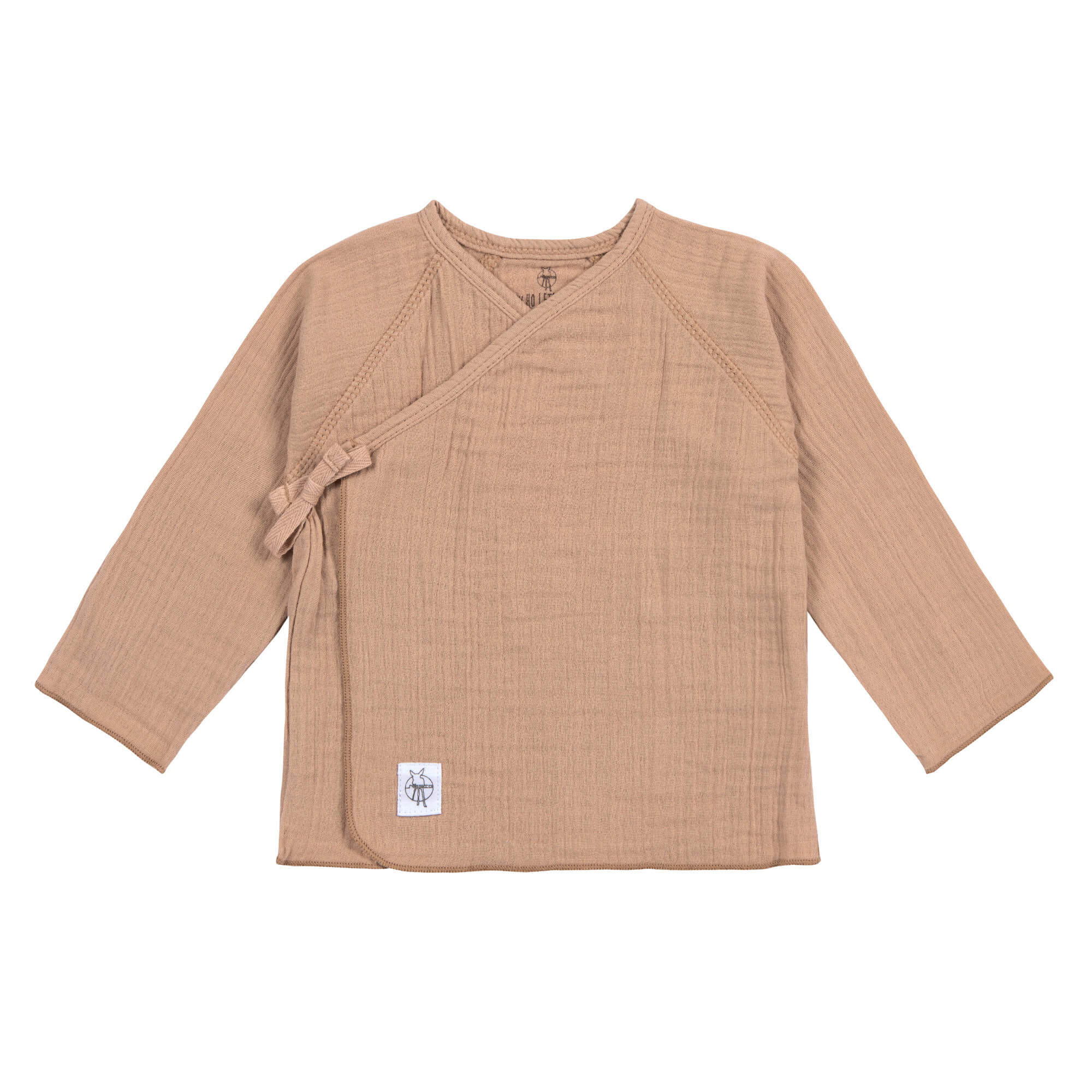 Musselin Wickelshirt - Bio Baumwolle, Orange