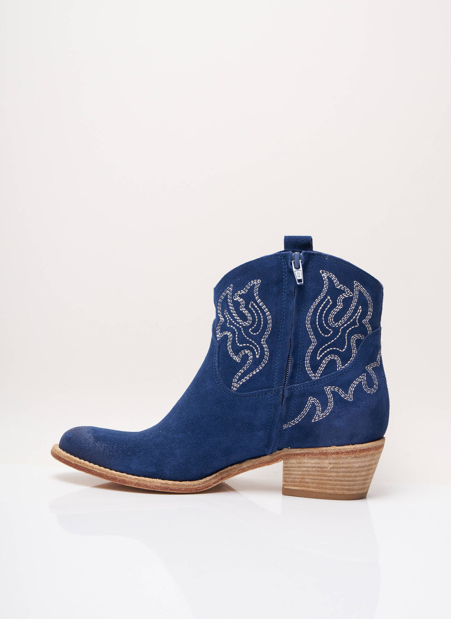Paoyama Bottines Femme couleur bleu