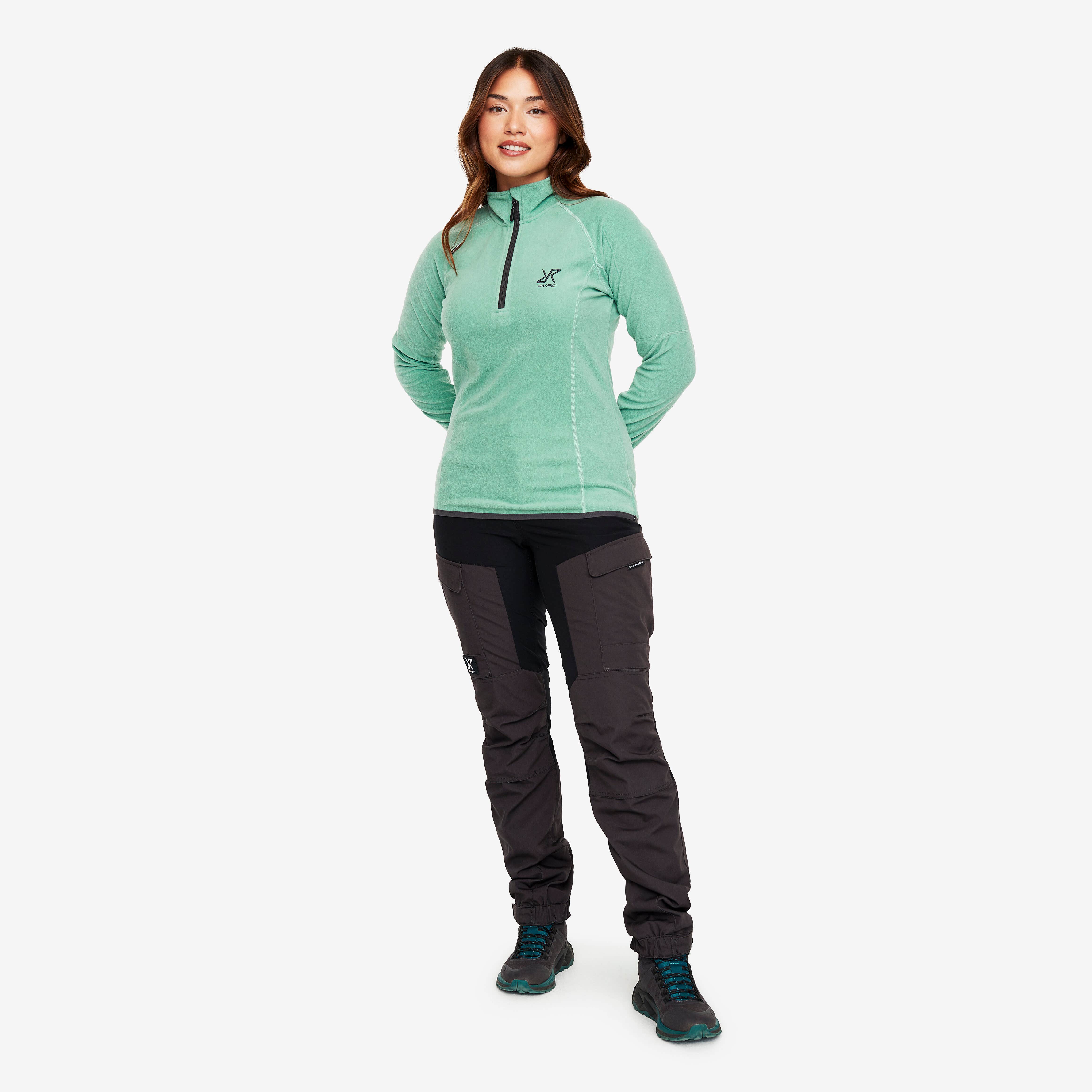 Trekker Fleece Femme Malachite Green