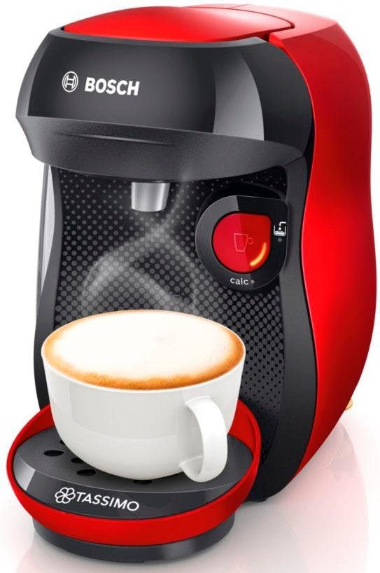 TASSIMO Kapselmaschine HAPPY TAS1003, 1400 W, vollautomatisch, geeignet für alle Tassen, platzsparend