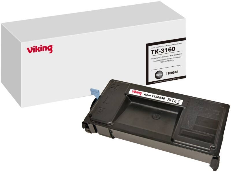 Viking TK3160 Kompatibel Kyocera Tonerkartusche Schwarz