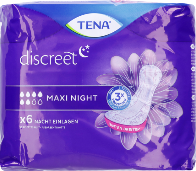 Tena Discreet Maxi Night Einlagen