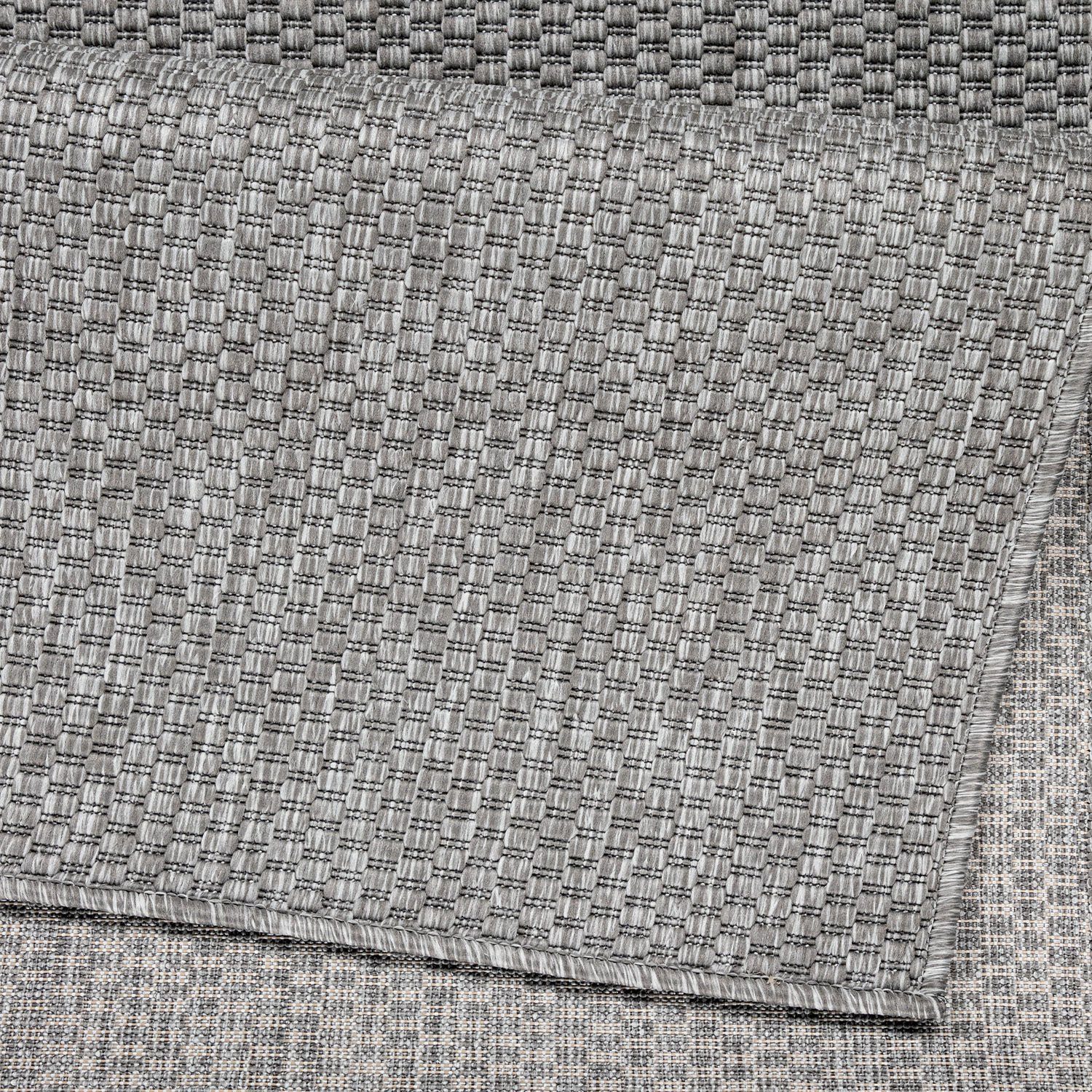 Teppich Venedig, Home affaire, rechteckig, Höhe: 4 mm, Flachgewebe, Sisal-Optik, meliert, UV-beständig, Outdoor geeignet