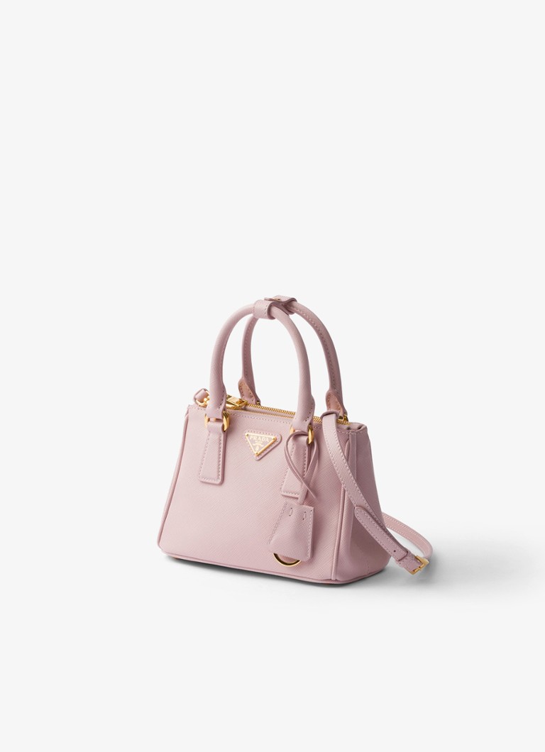 Kožená kabelka Prada Galleria Micro