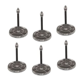 Dropfleet Commander Small Clear Base Pack (6)