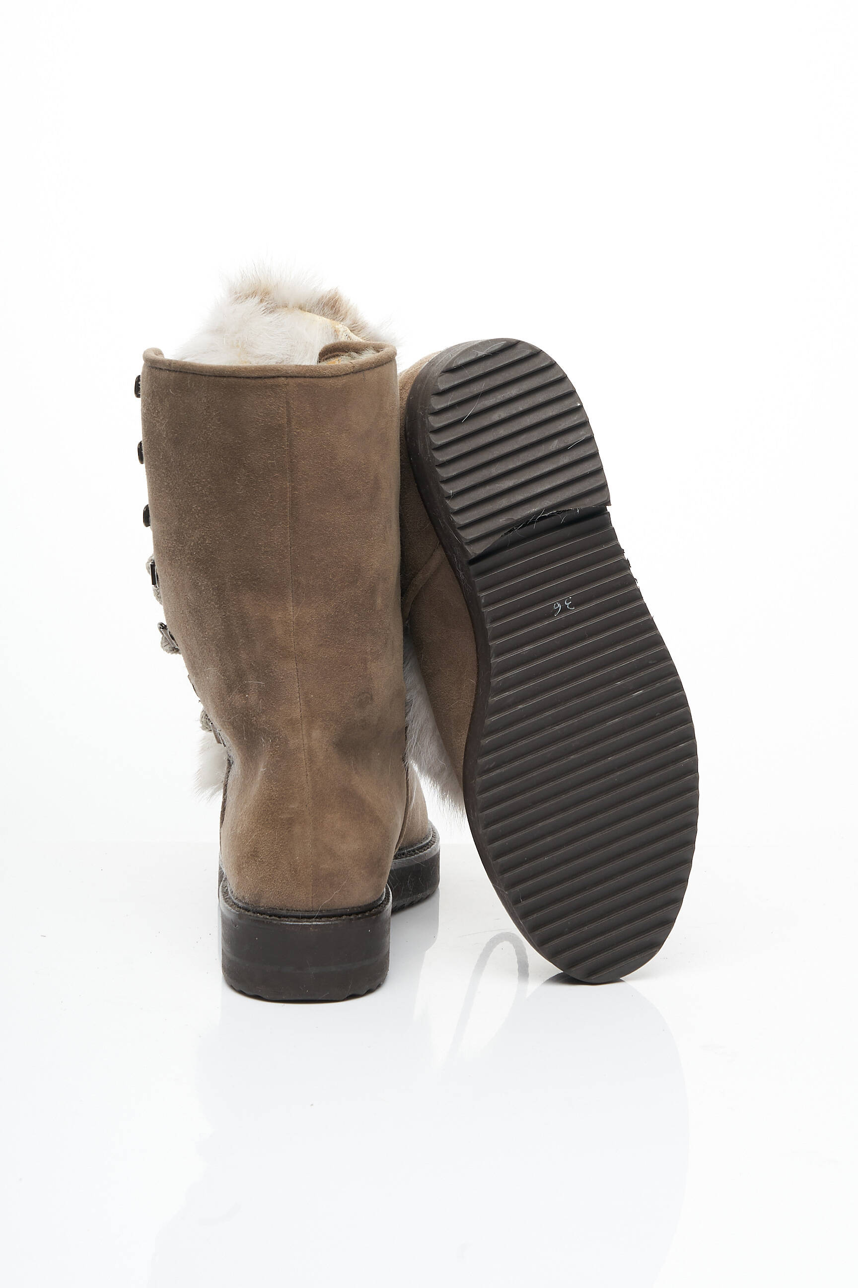 Walter Steiger Bottines Femme couleur beige