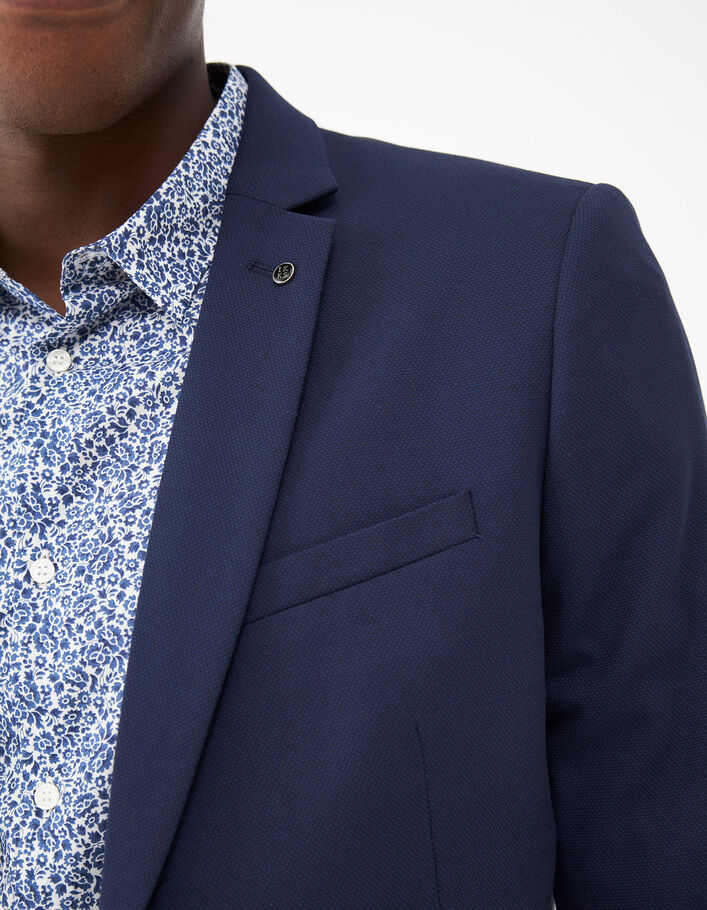 Veste de costume indigo Homme