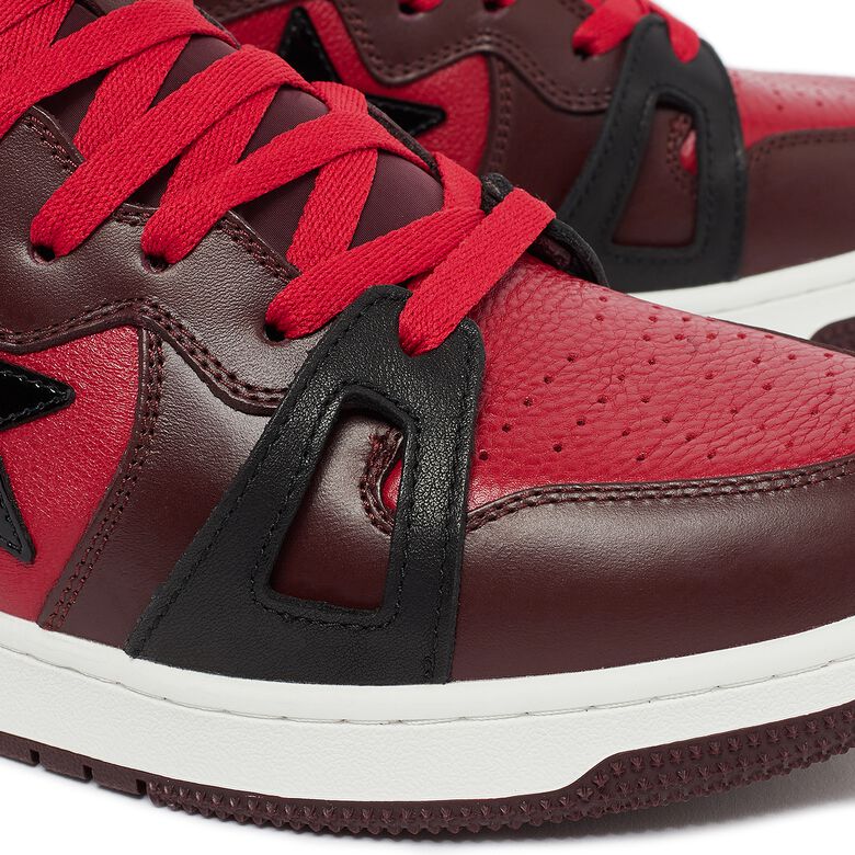 A Bathing Ape Bape Sta 93 Hi M1 red