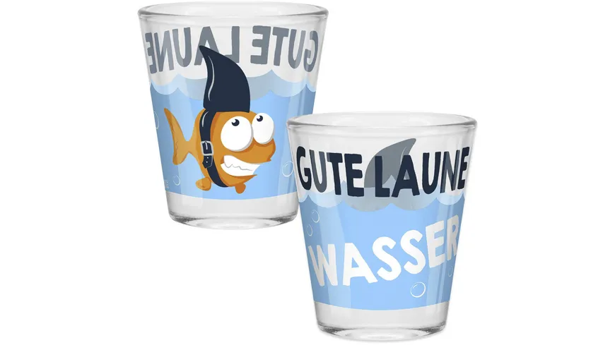 Gruss & Co Schnapsglas »Gute Laune«