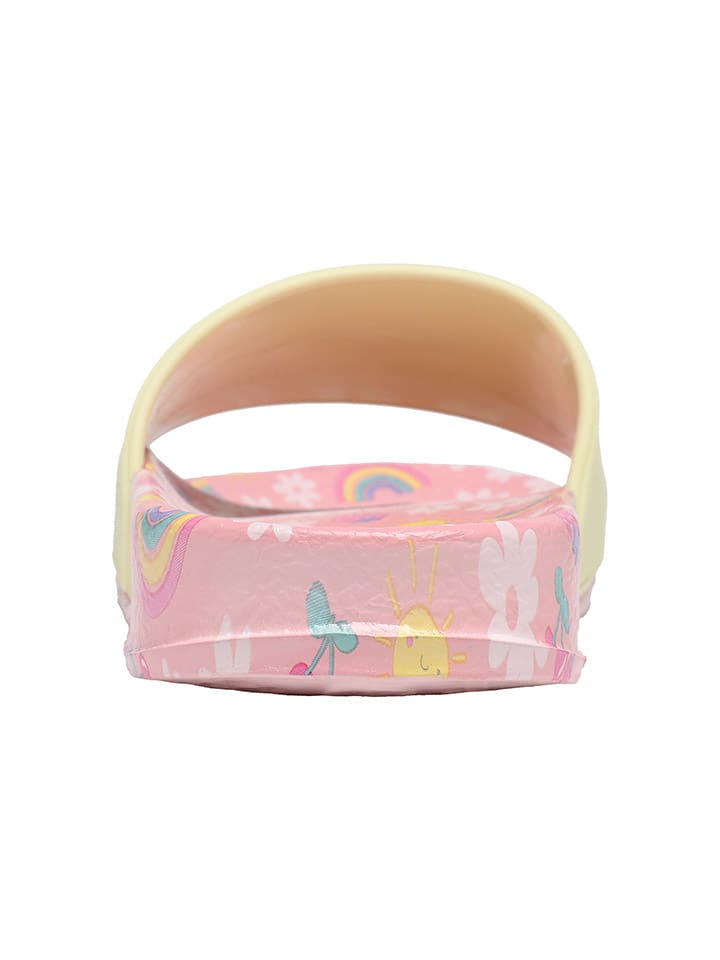Kangaroos Pantoletten in Gelb/Rosa günstig kaufen