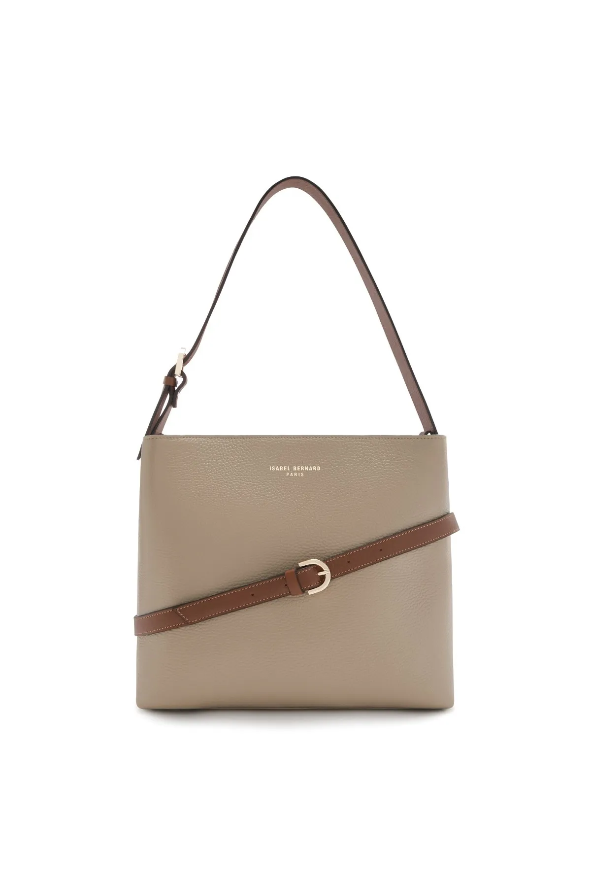 Isabel Bernard  Isabel Bernard Honoré Schultertasche taupe