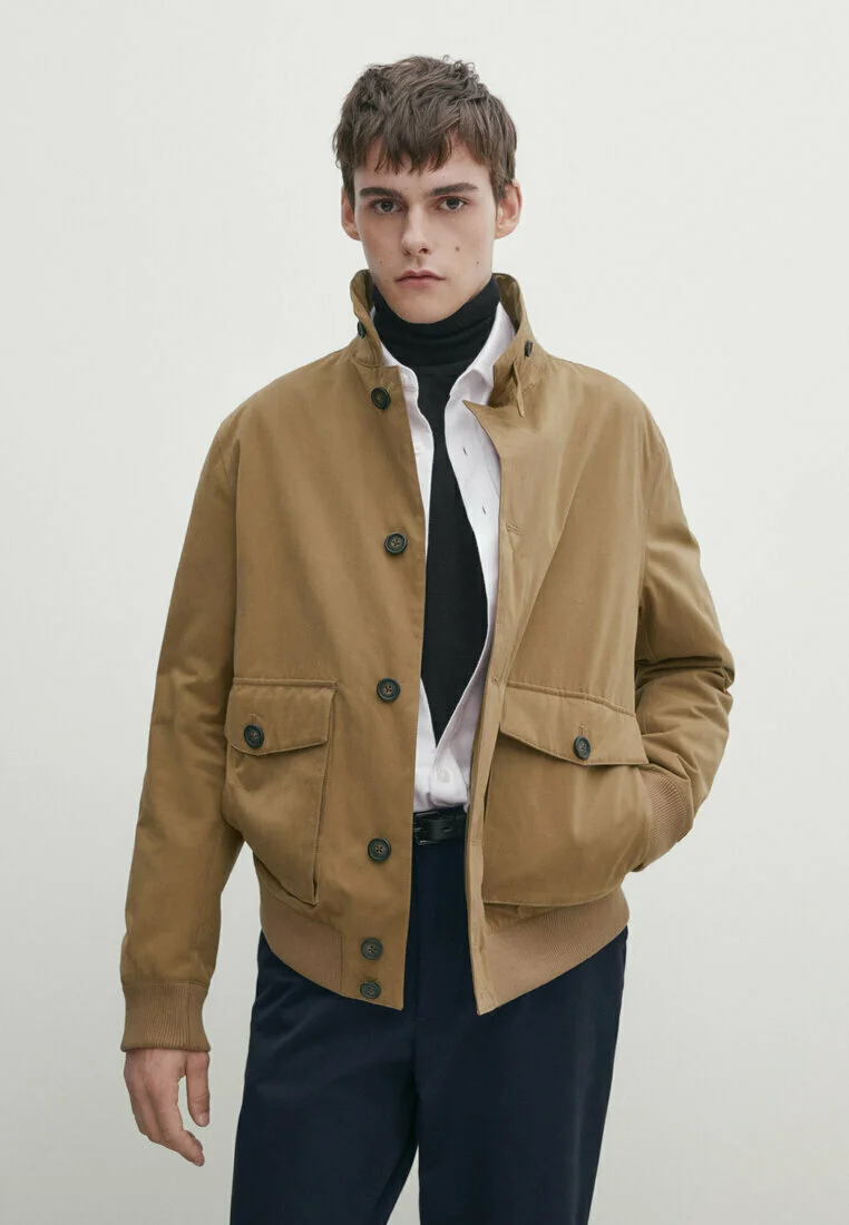 Chaqueta bomber Massimo Dutti