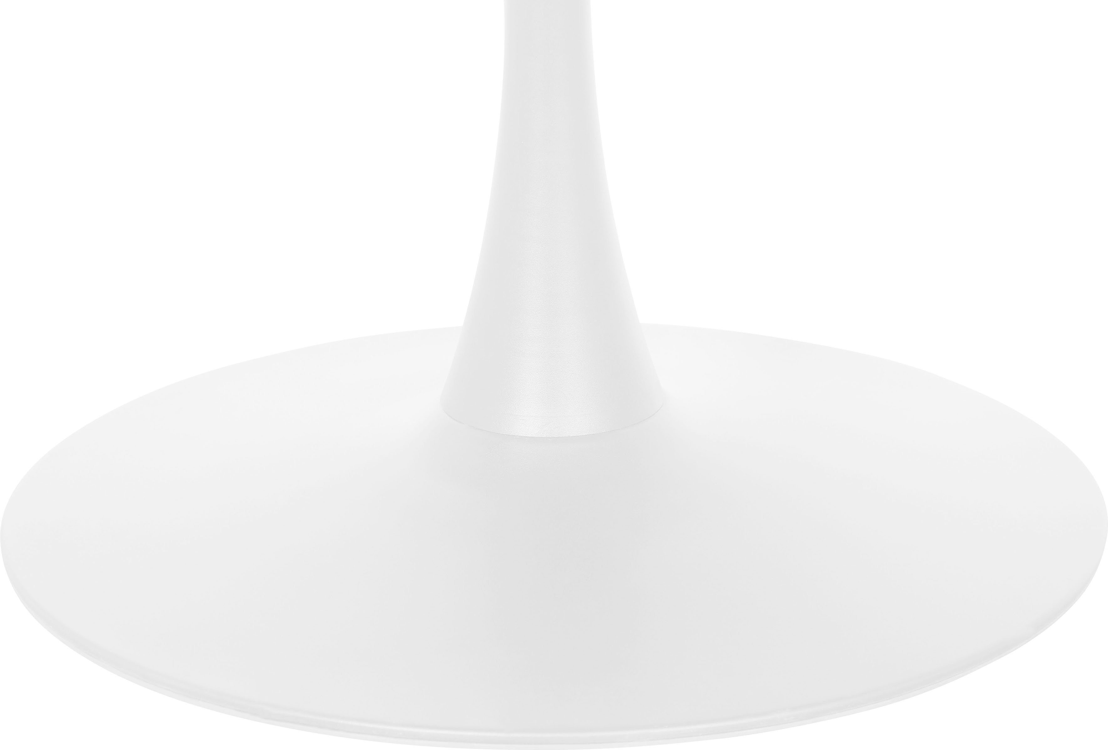 INOSIGN Esstisch Jahwe (1-St), mit Gestell aus Metall, Tischplatte 1,8 cm, Höhe 74 cm