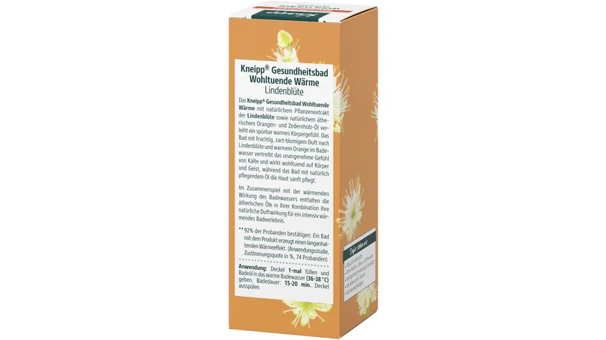 Kneipp Gesundheitsbad Wohltuende Wärme 100 ml