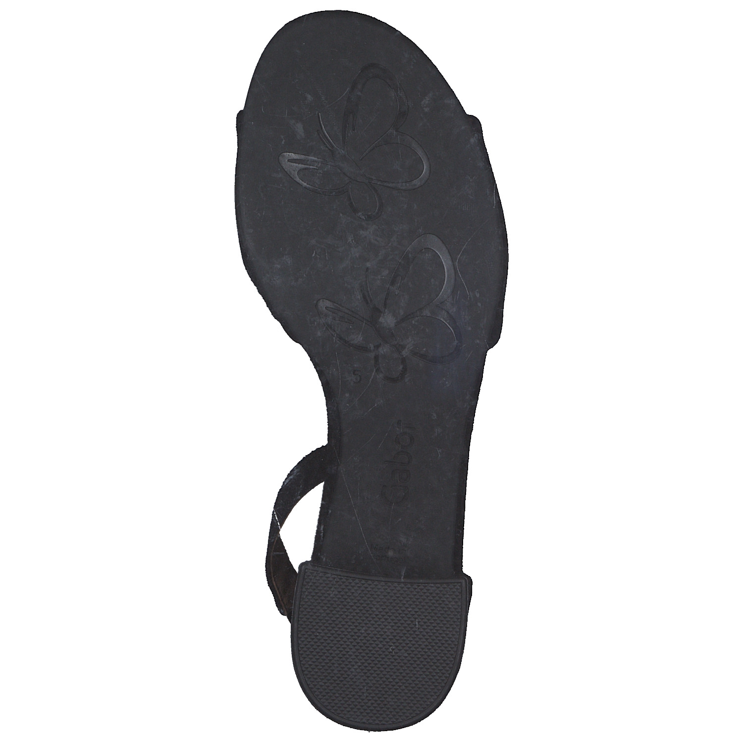 Gabor 82.902, Klassische Sandaletten, Damen, Schwarz
