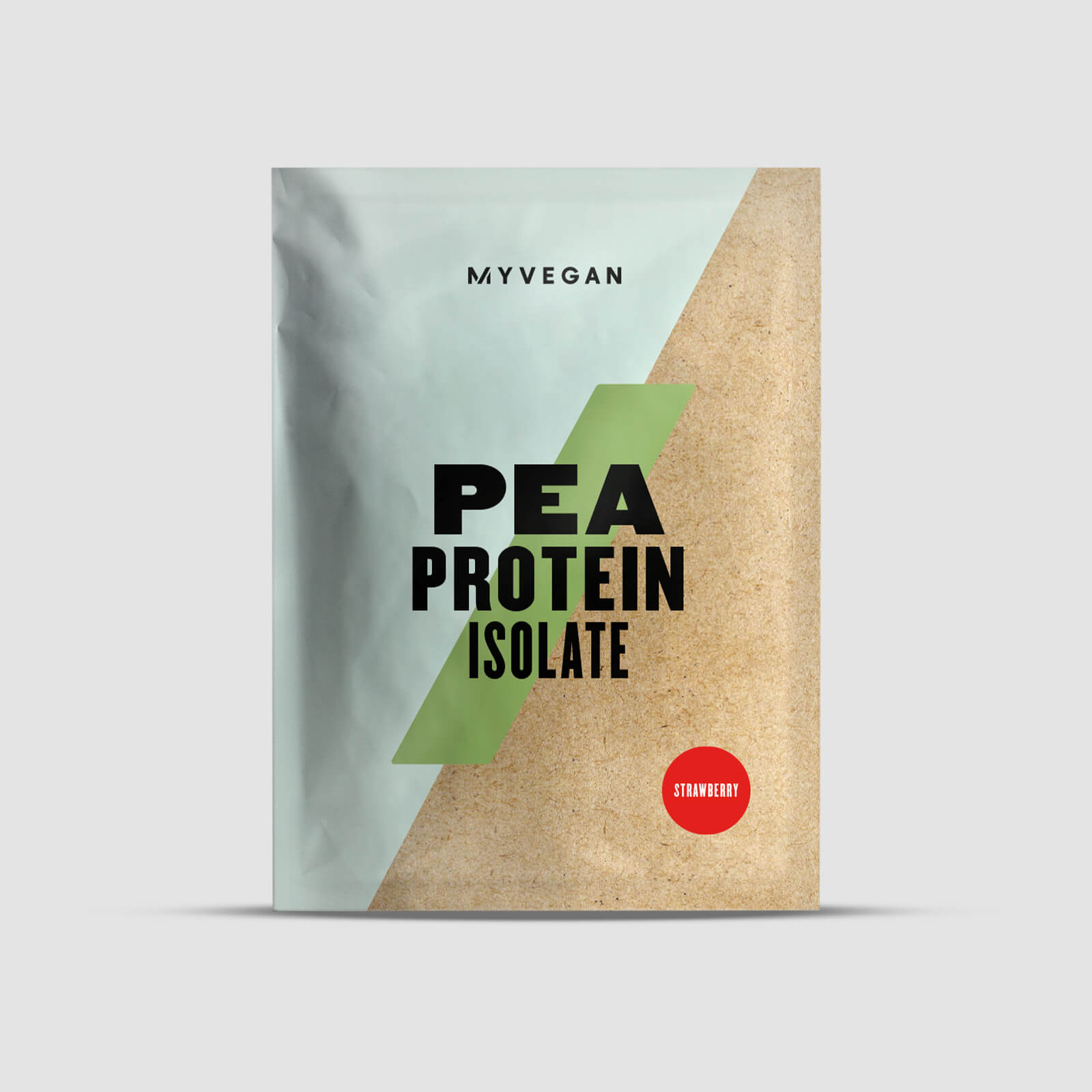 Myvegan Pea Protein, Strawberry, 30g