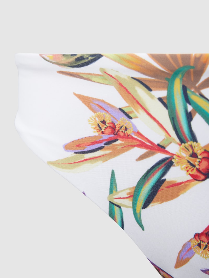 Bikini-Set mit Allover-Muster Modell 'MAOI' in offwhite
