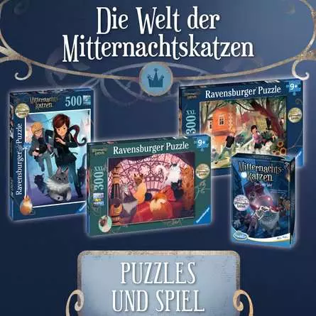 Kinderpuzzle ab 9 Jahren - Auf der Suche nach dem magischen Halsband - 300 Teile