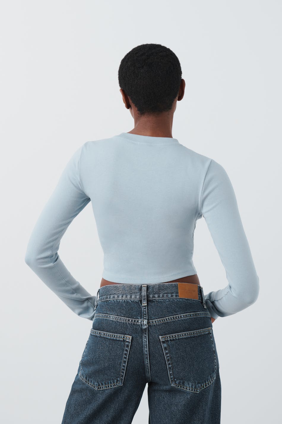 Soft cropped top