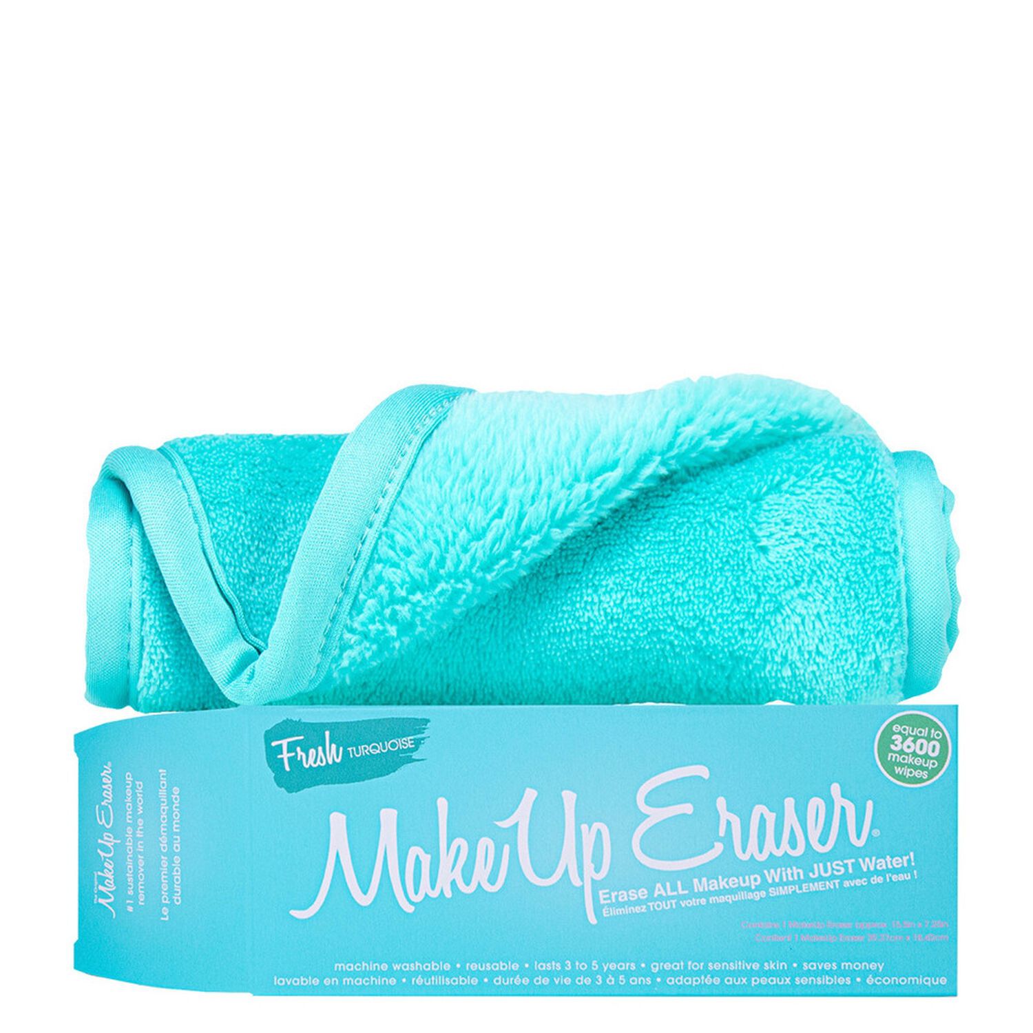 Make Up Eraser Fresh Turquoise Serviette Démaquillante Réutilisable
