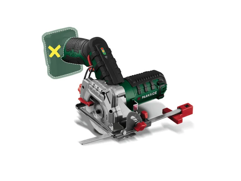 PARKSIDE® Scie circulaire + bateria + carregador + lames de scie