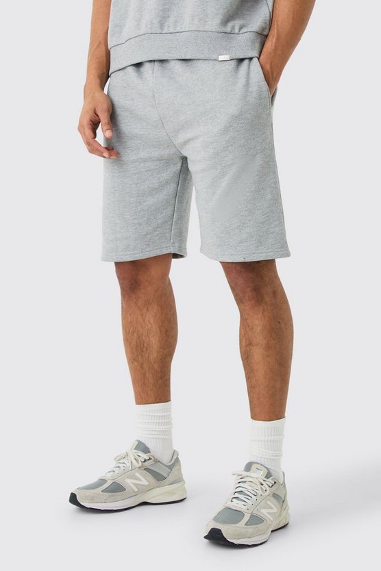 Lockere mittellange Shorts