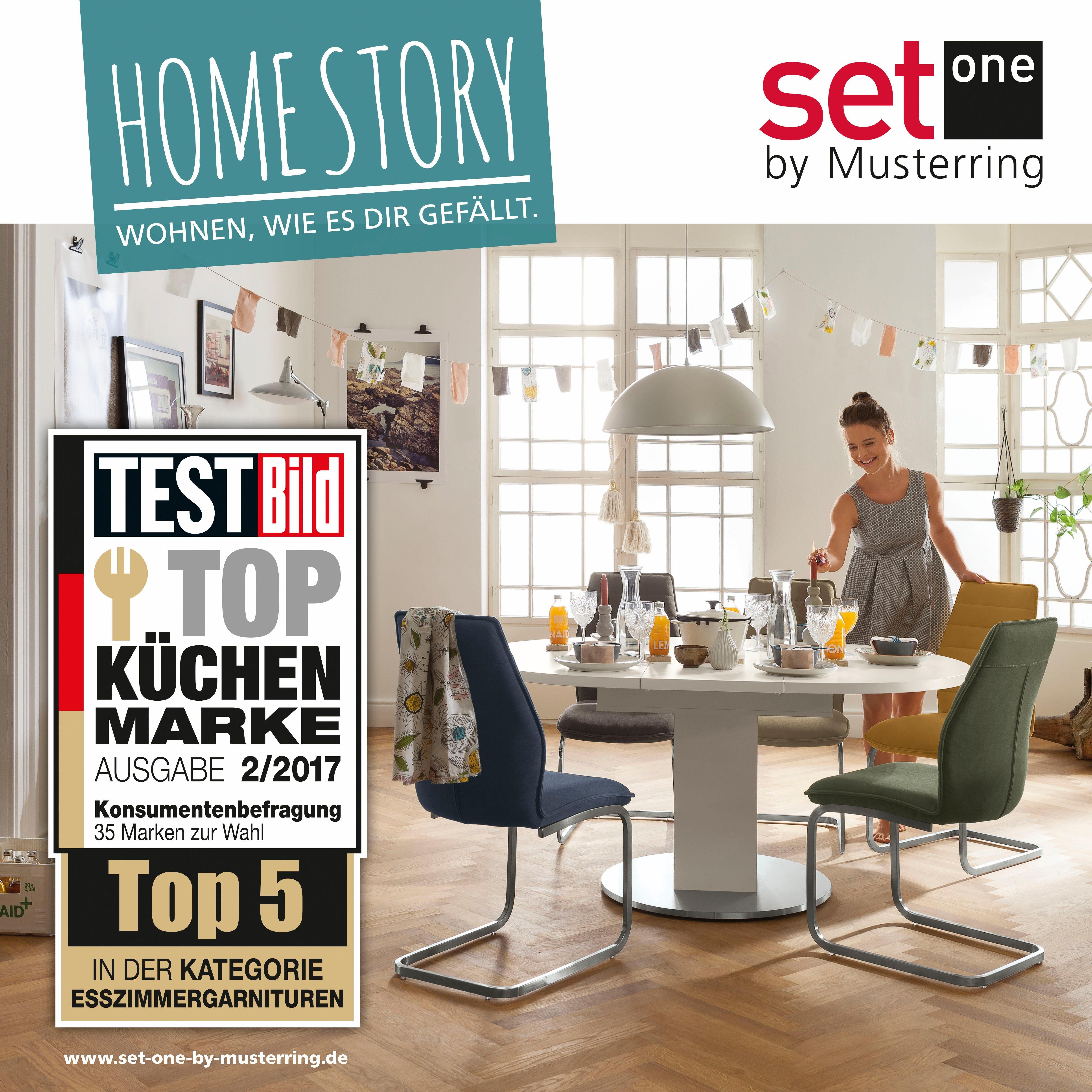 set one by Musterring Esstisch Atlanta, mit Auszugsfunktion, passend zur Serie york
