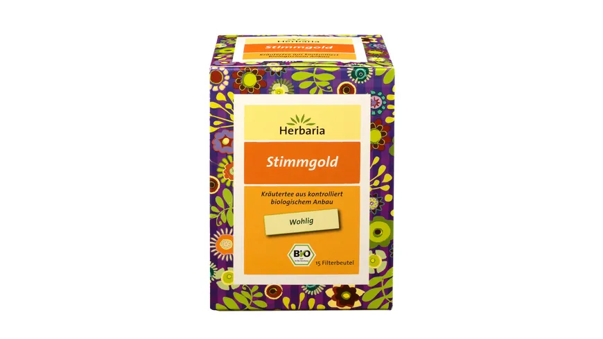 Herbaria Stimmgold Tee bio 15 FB 24 g
