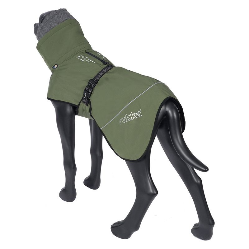 Rukka Warmup Hundemantel, oliv zu TOP-Preisen