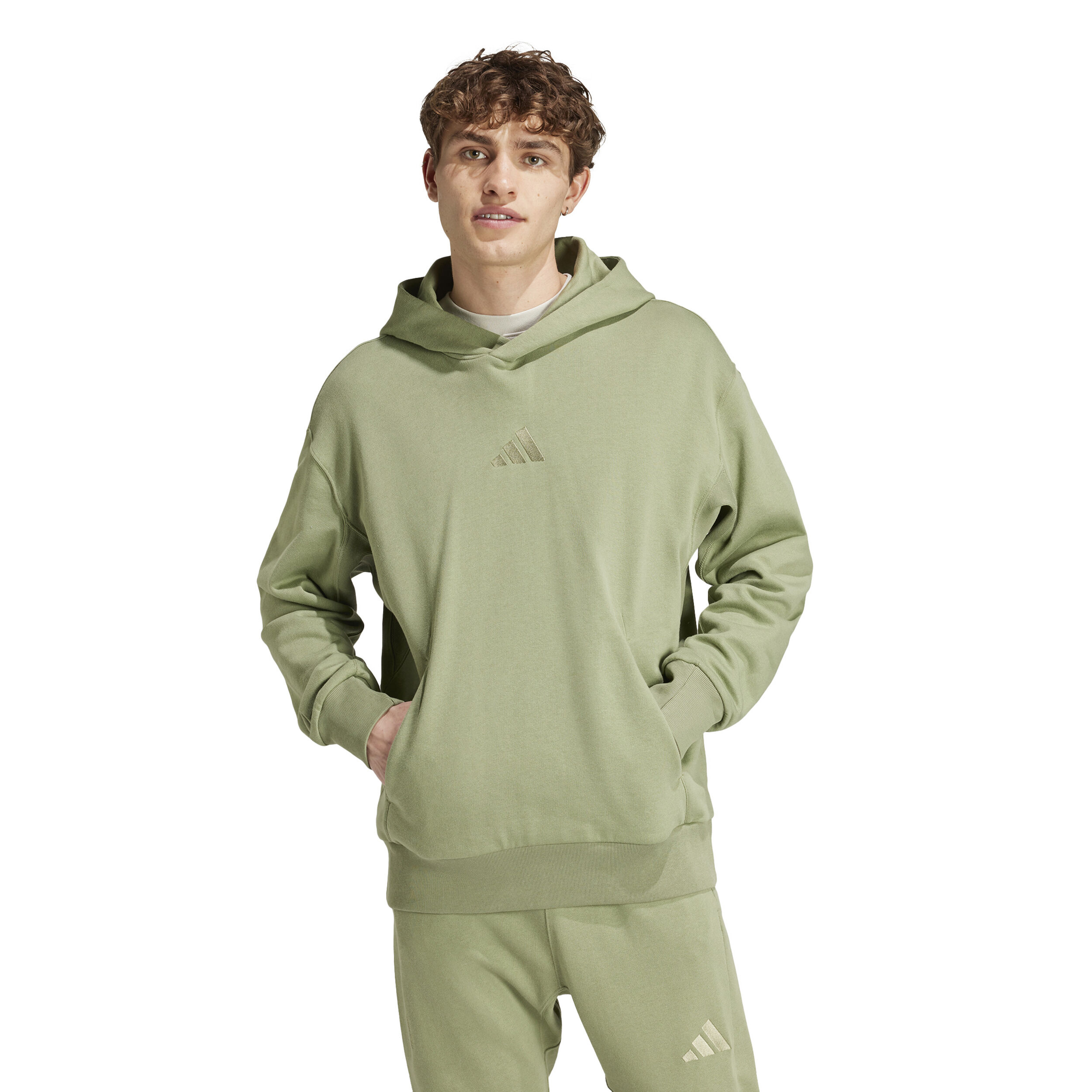 All SZN French Terry Hoody Herren - Salbei