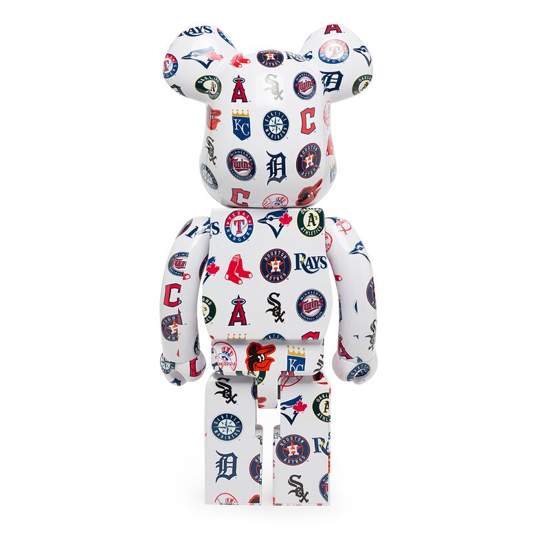 Medicom Bearbrick MLB American League 1000% multicolor