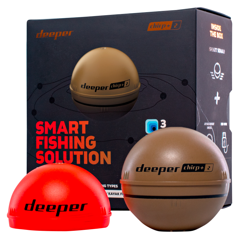 Deeper Fishfinder Chirp+2