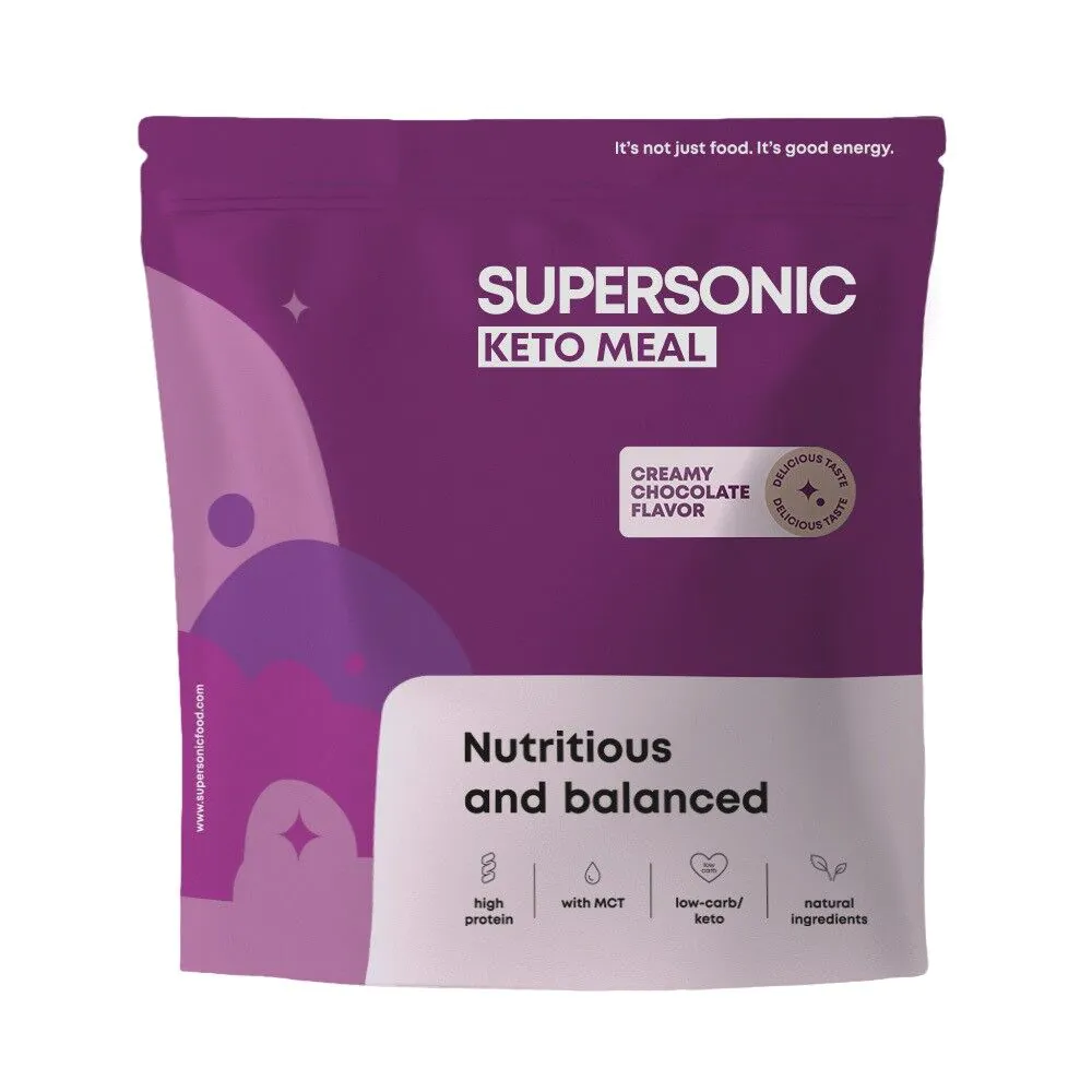 Supersonic Keto obrok Kremasti obrok s okusom čokolade 800g