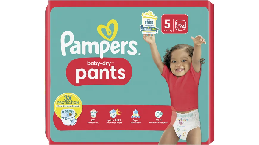 Pampers baby-dry pants