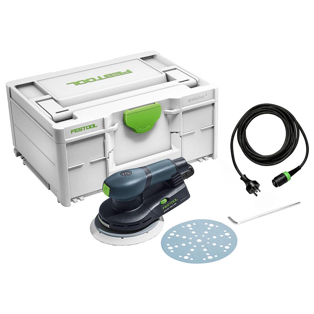 Lixadeira excêntrica sem escovas FESTOOL 310 W ETS EC 576324