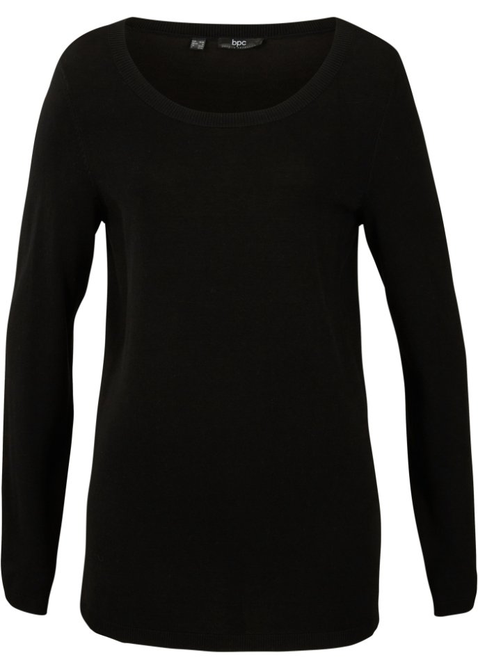 Feinstrickpullover, langarm