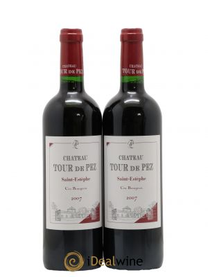 Château Tour de Pez Cru Bourgeois  2007 - Lot de 2 Bouteilles