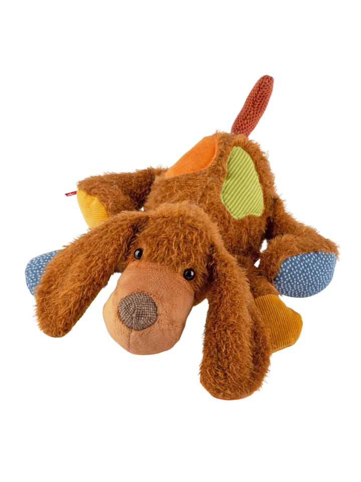 Sigikid Kuscheltier Hund Patchwork Sweety in braun/mehrfarbig günstig kaufen onesize